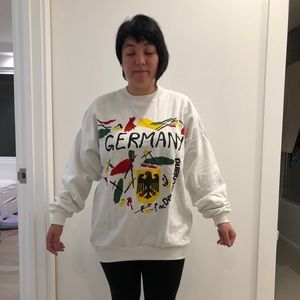 Vintage 80s 90s hipster bootleg sweatshirt germany